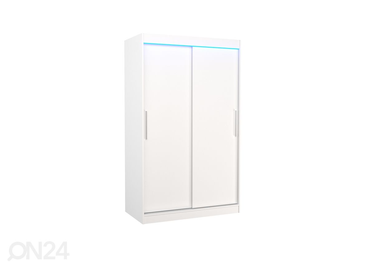 Lükandustega riidekapp Mars I 120 cm + LED suurendatud