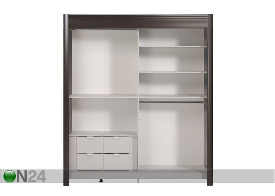 Lükandustega riidekapp Phenix 182 cm suurendatud