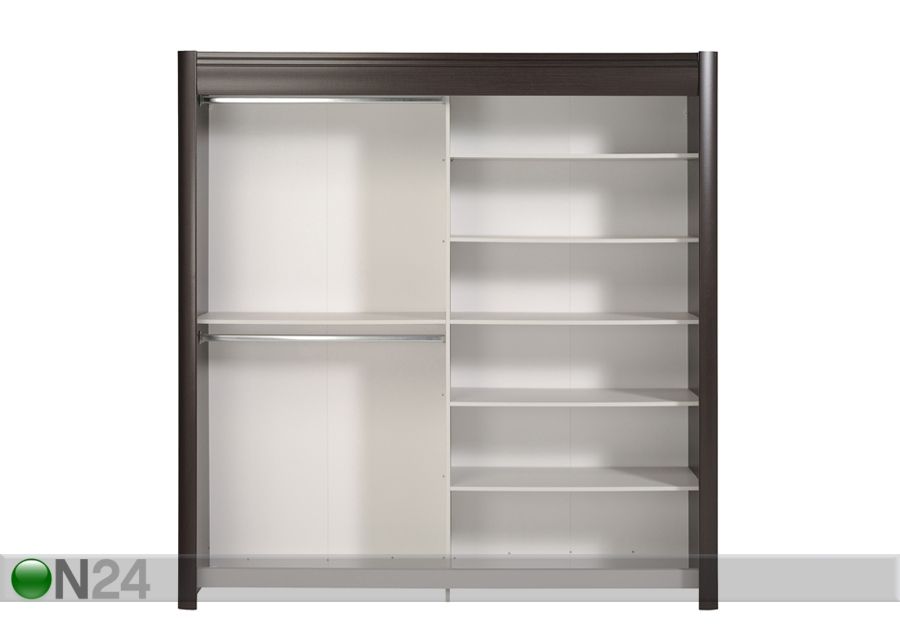 Lükandustega riidekapp Phenix 202 cm suurendatud