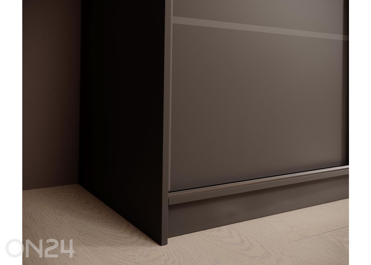 Lükandustega riidekapp Sonic 200 suurendatud