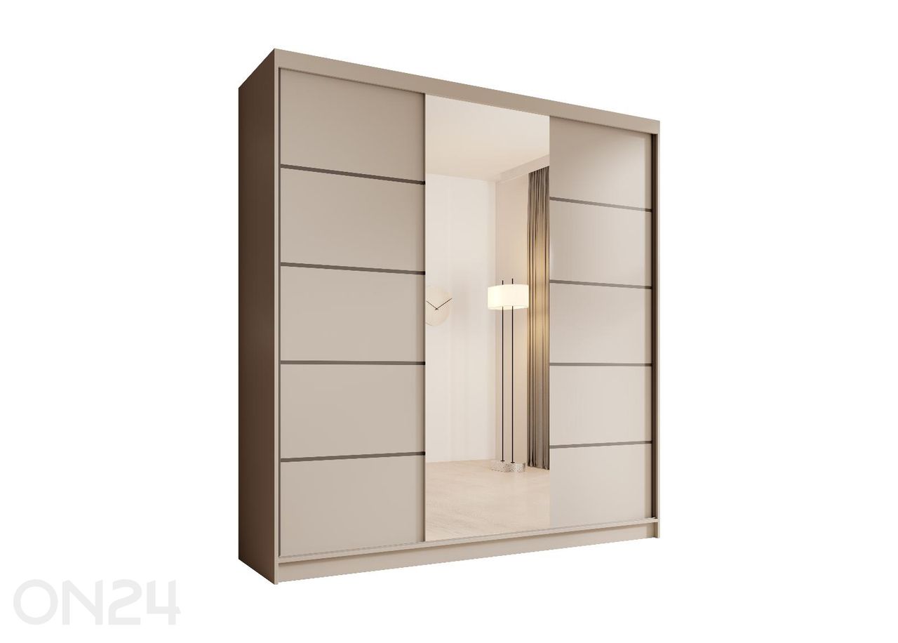 Lükandustega riidekapp Sonic 200 suurendatud