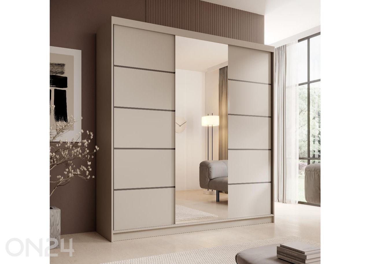 Lükandustega riidekapp Sonic 200 suurendatud