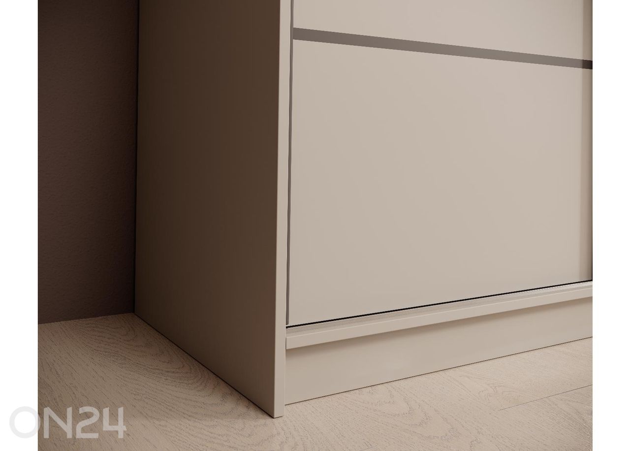 Lükandustega riidekapp Sonic 200 suurendatud