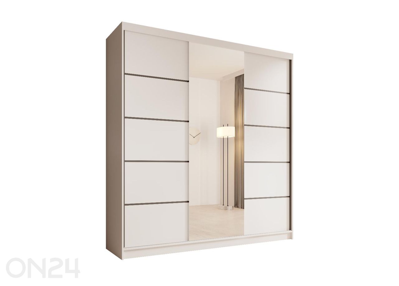 Lükandustega riidekapp Sonic 200 suurendatud