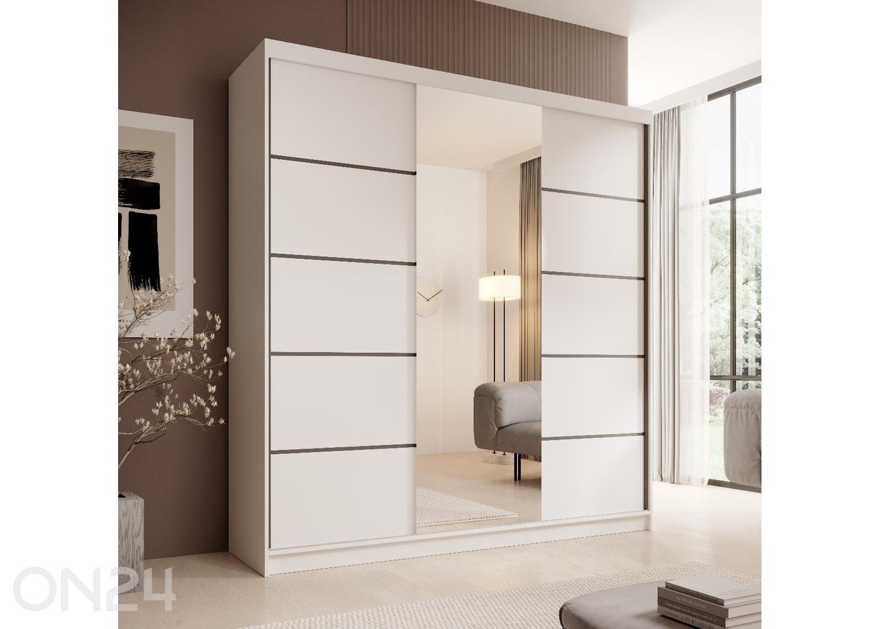 Lükandustega riidekapp Sonic 200 suurendatud