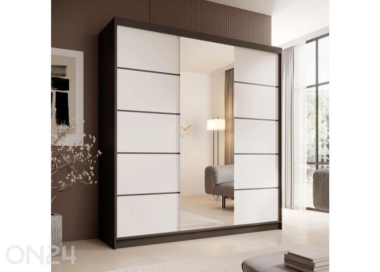 Lükandustega riidekapp Sonic 200 suurendatud