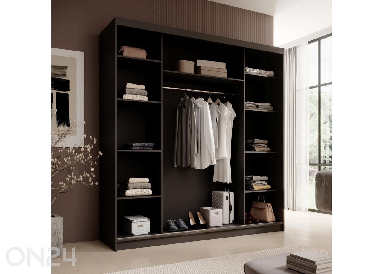 Lükandustega riidekapp Sonic 200 suurendatud