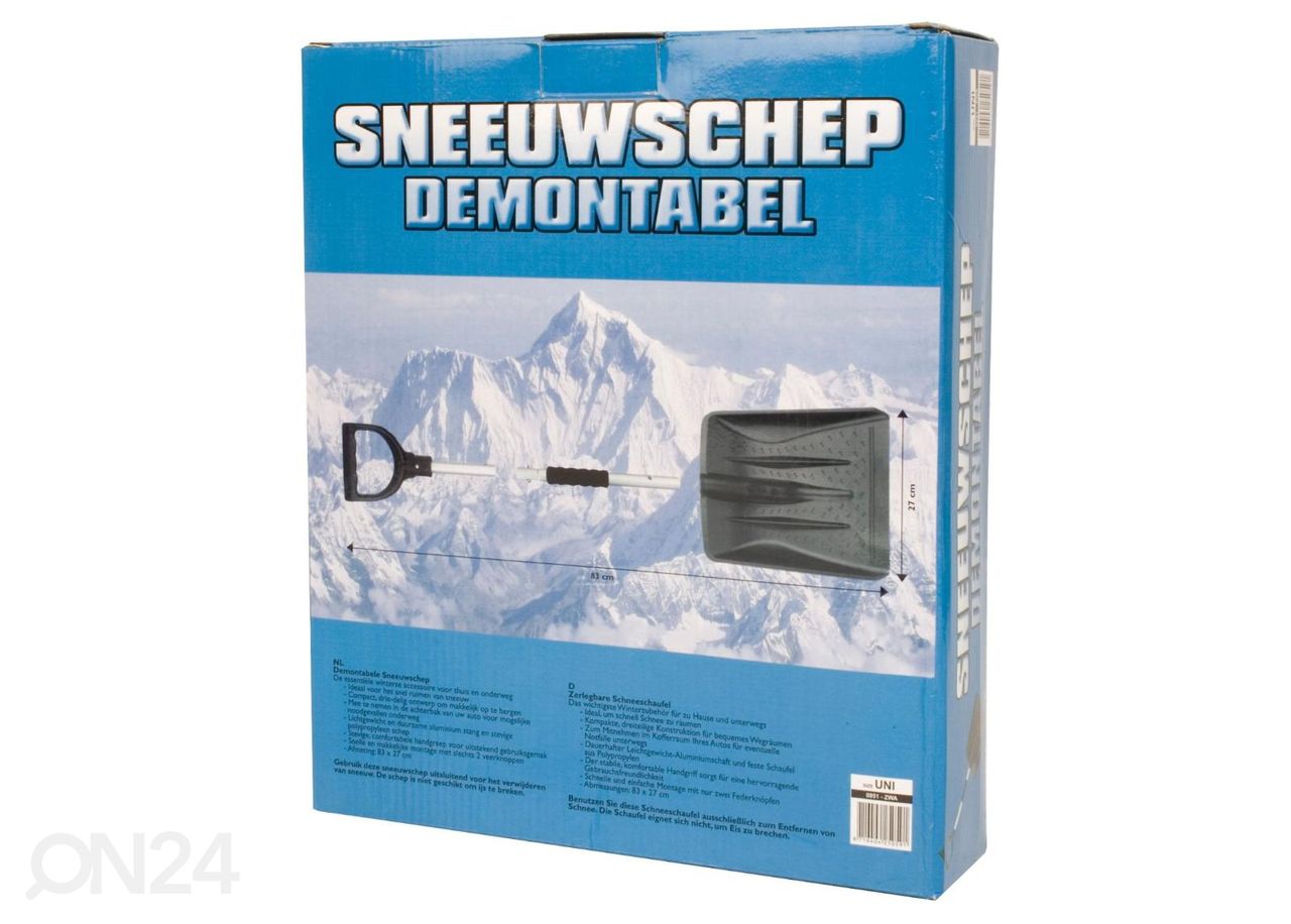 Lumelabidas Dismountable suurendatud