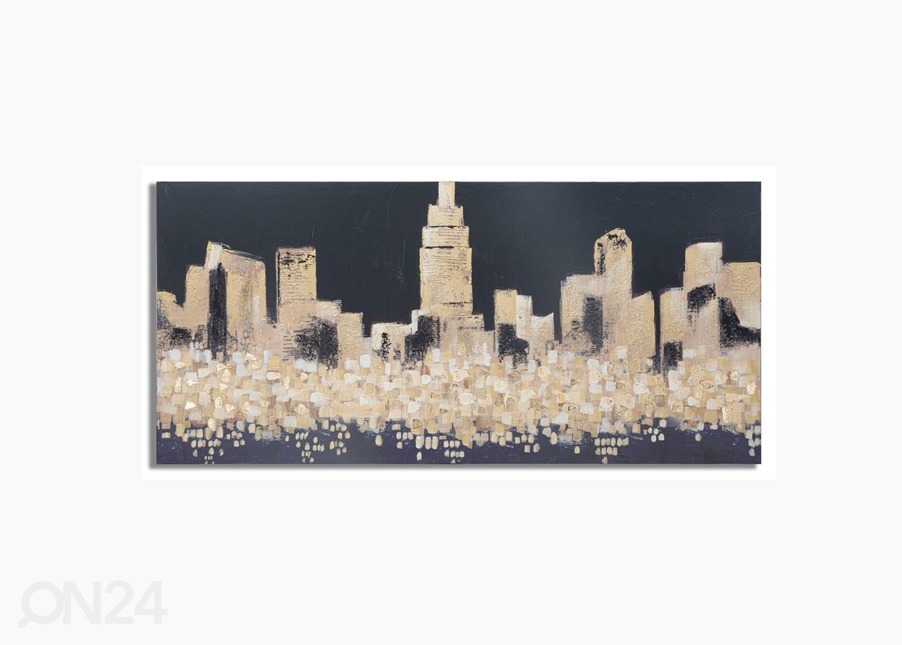 Maal Golden City 150x70 cm suurendatud mõõdud