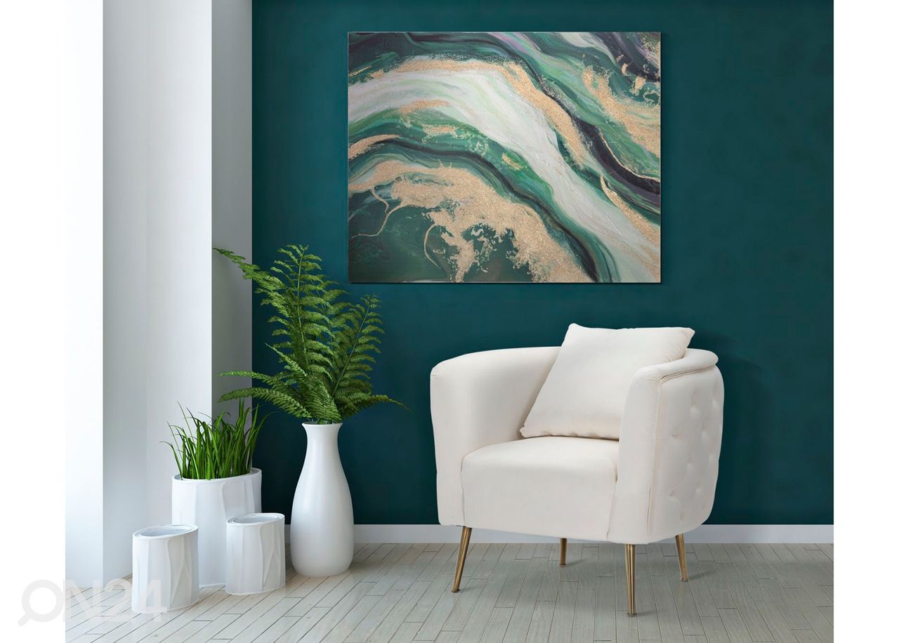 Maal Greenery 80x100 cm suurendatud