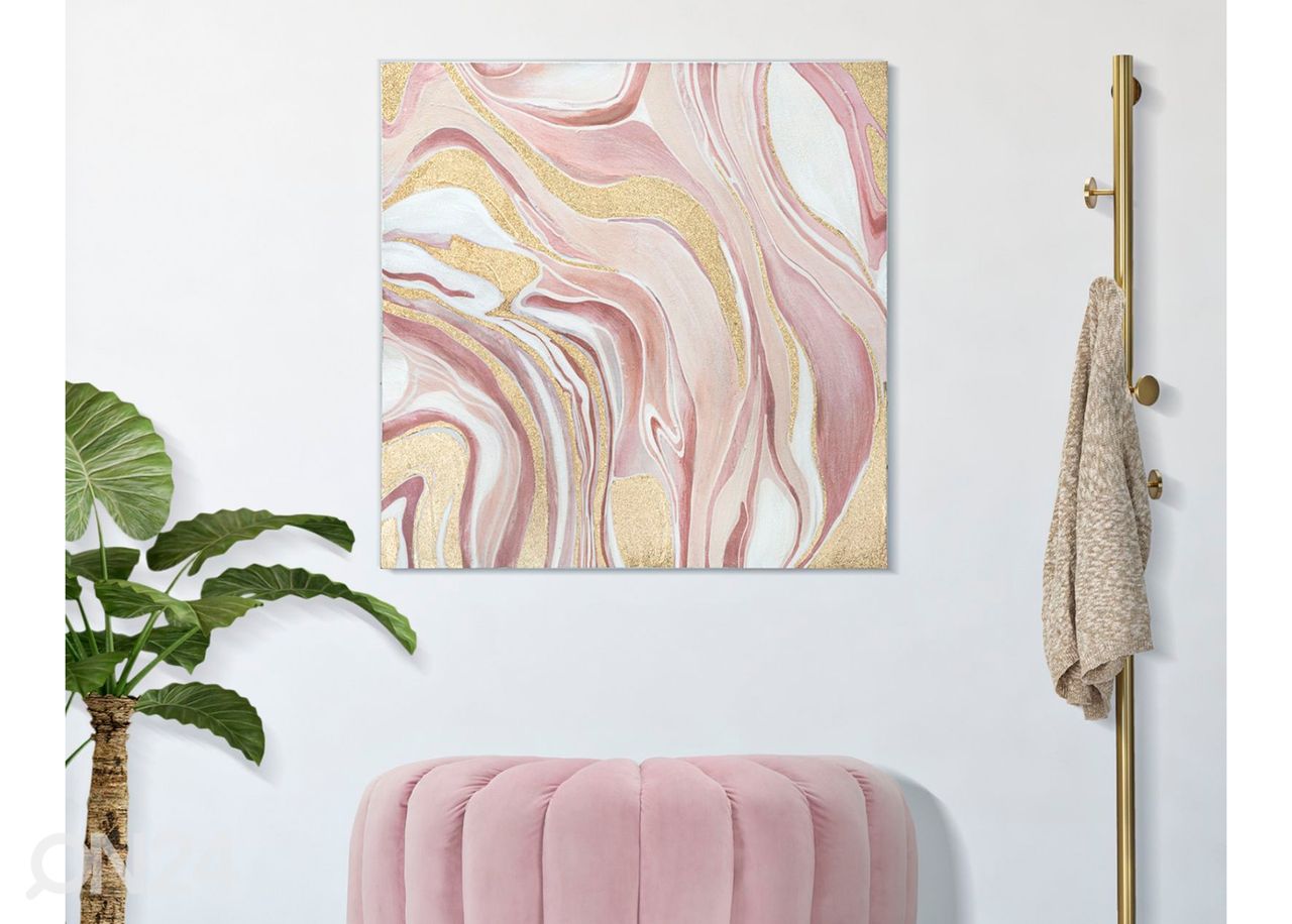 Maal Pinkly 80x80 cm suurendatud