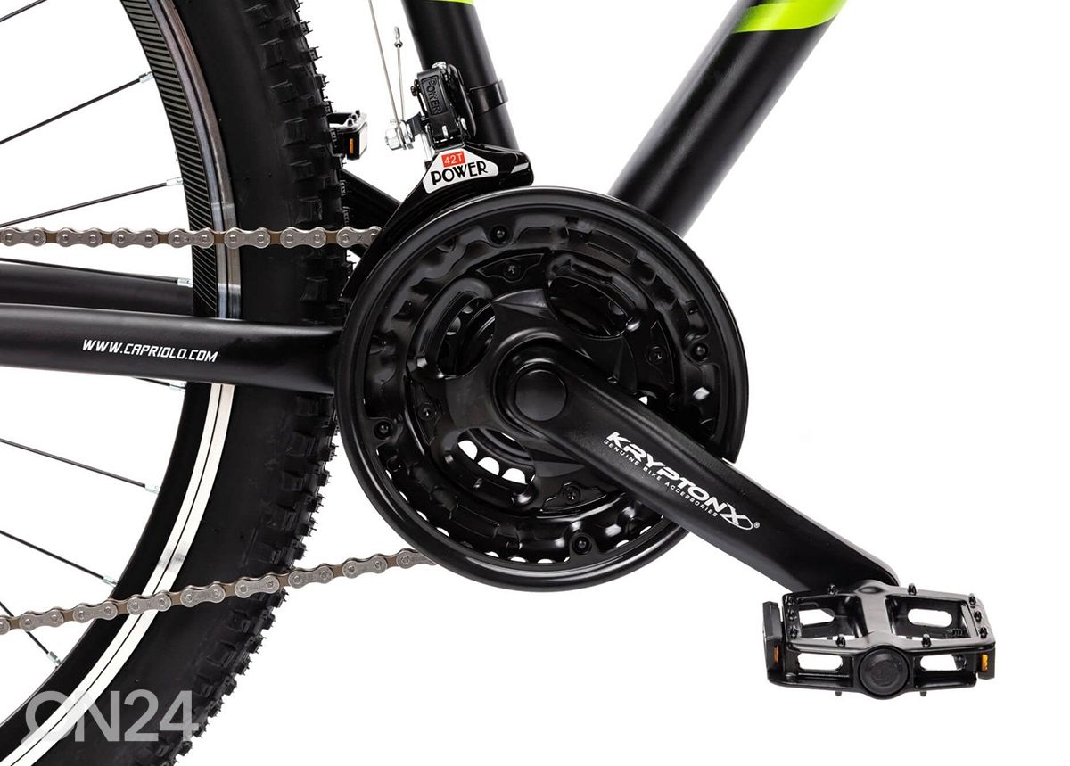 Maastikuratas MTB 9.1 29", must suurendatud
