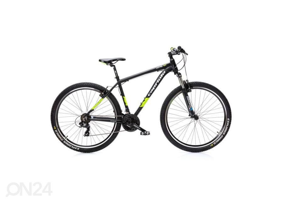 Maastikuratas MTB 9.1 29", must matt suurendatud