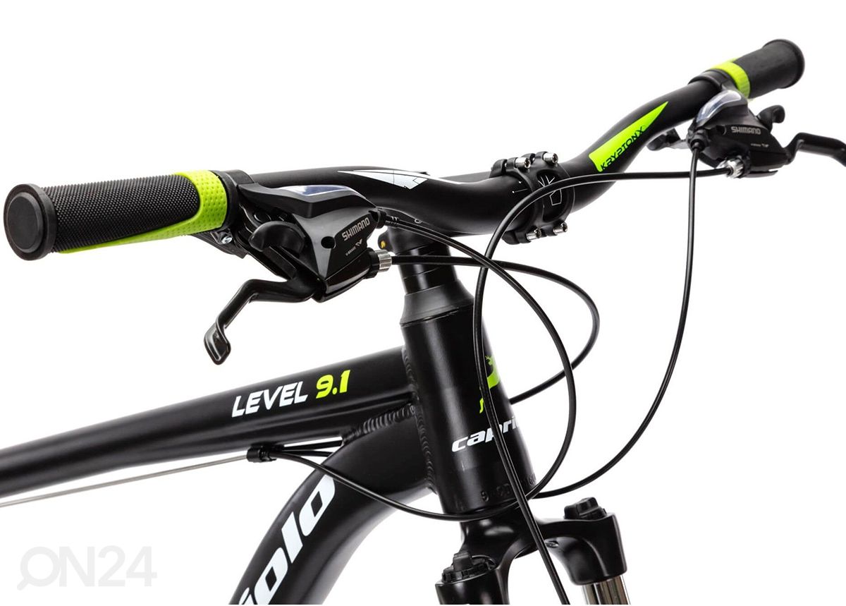 Maastikuratas MTB 9.1 29", must matt suurendatud