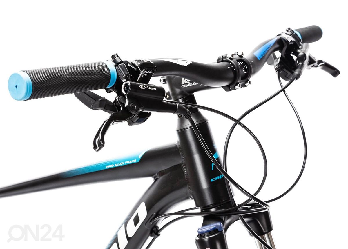 Maastikuratas MTB 9.3 29", must-sinine suurendatud