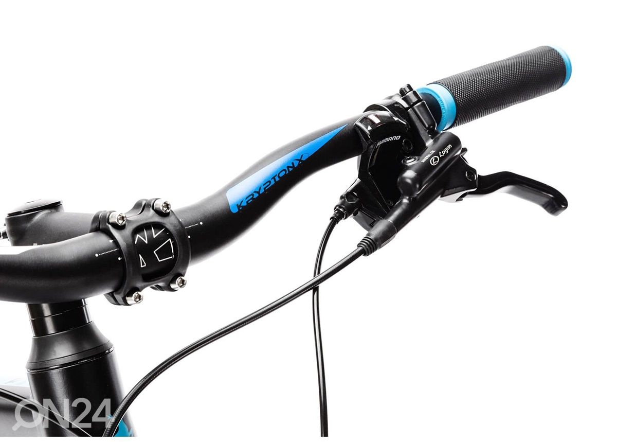 Maastikuratas MTB 9.3 29", must-sinine suurendatud
