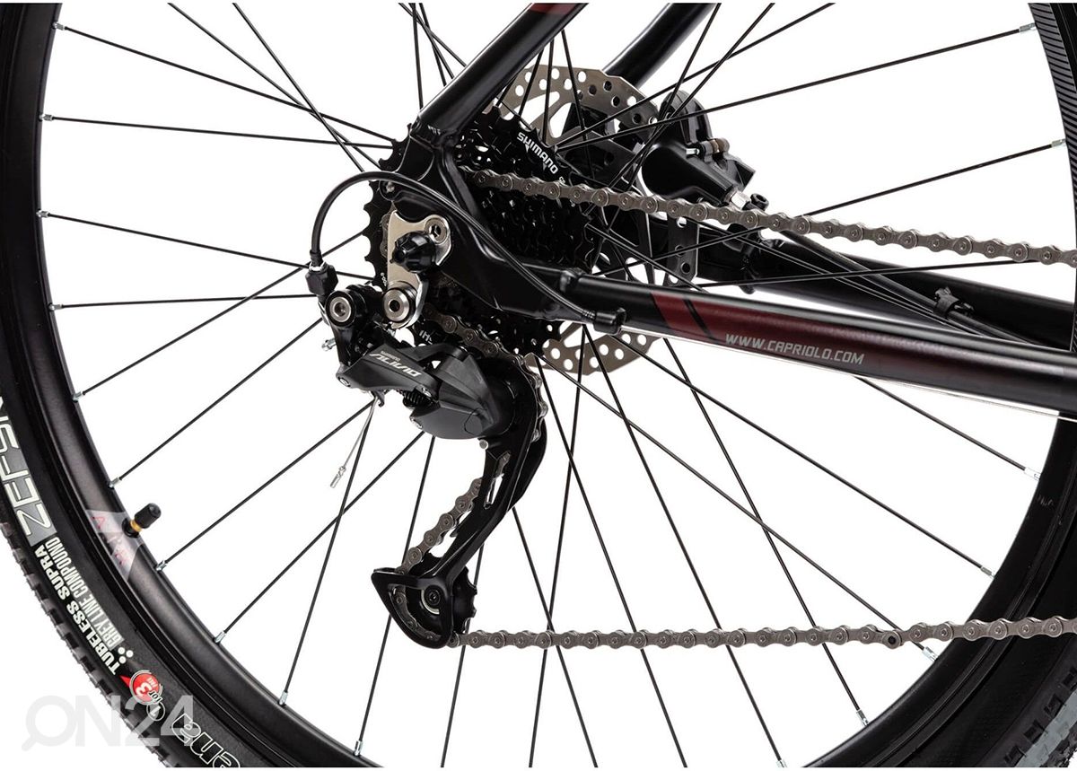 Maastikuratas MTB 9.4 29", must-grafiit suurendatud