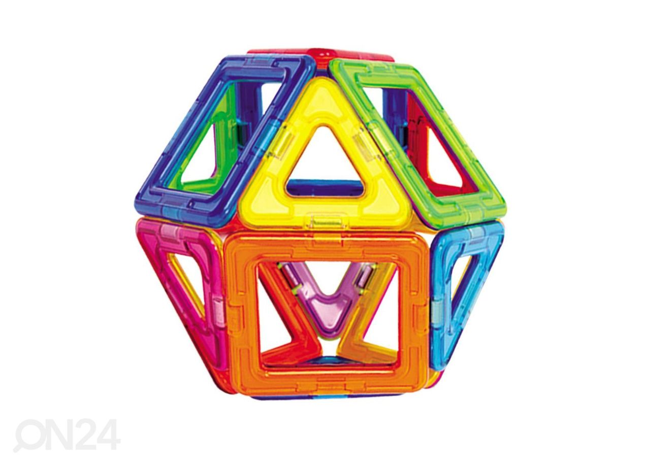 Magformers Magnetkonstruktori komplekt, 14 osa suurendatud