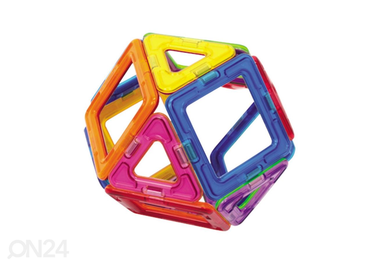 Magformers Magnetkonstruktori komplekt, 14 osa suurendatud