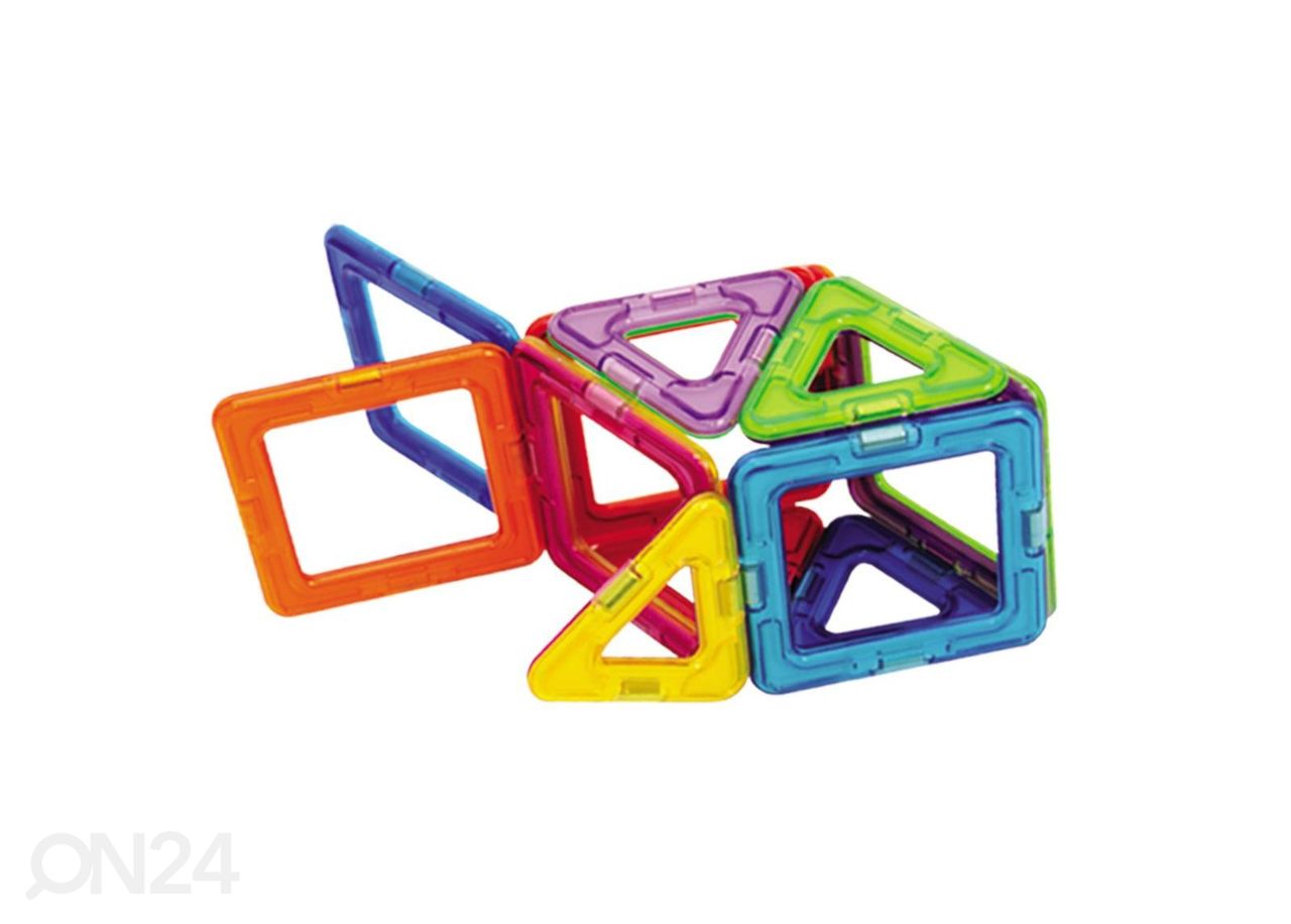 Magformers Magnetkonstruktori komplekt, 14 osa suurendatud