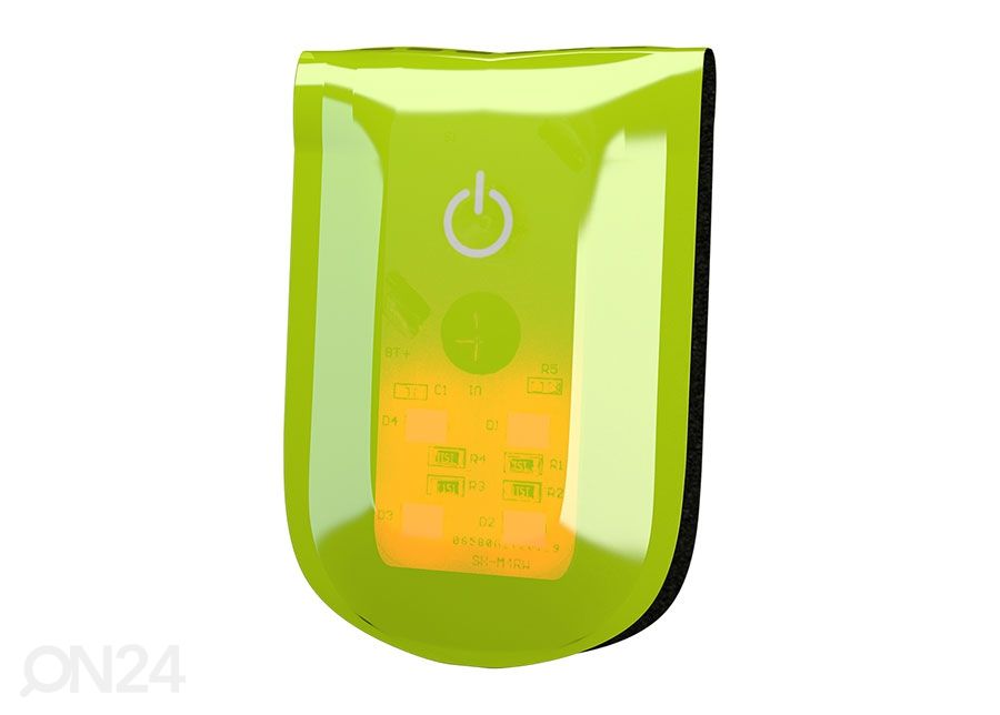 Magnetiga LED tuli, kollane suurendatud