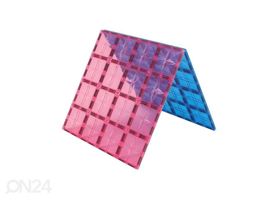Magnetklotside alusplaadid MNTL roosa+sinine, 2 tk suurendatud