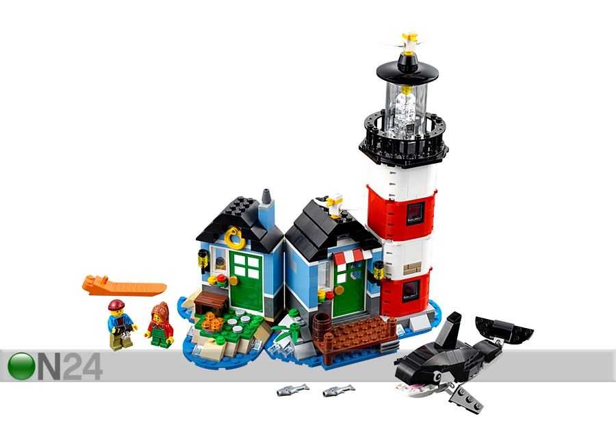 Majakas Lego Creator suurendatud