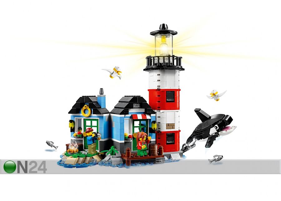 Majakas Lego Creator suurendatud