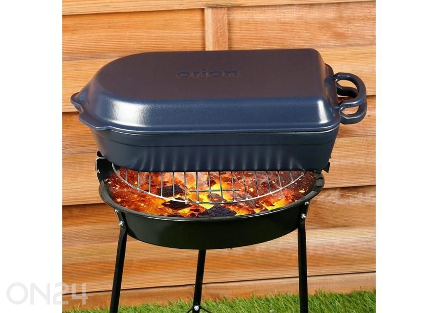 Malmist ahjuvorm panniga 2in1 Litina suurendatud