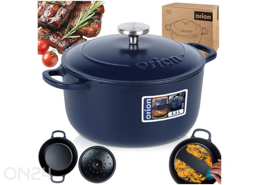 Malmpott Litina 3,3 L suurendatud