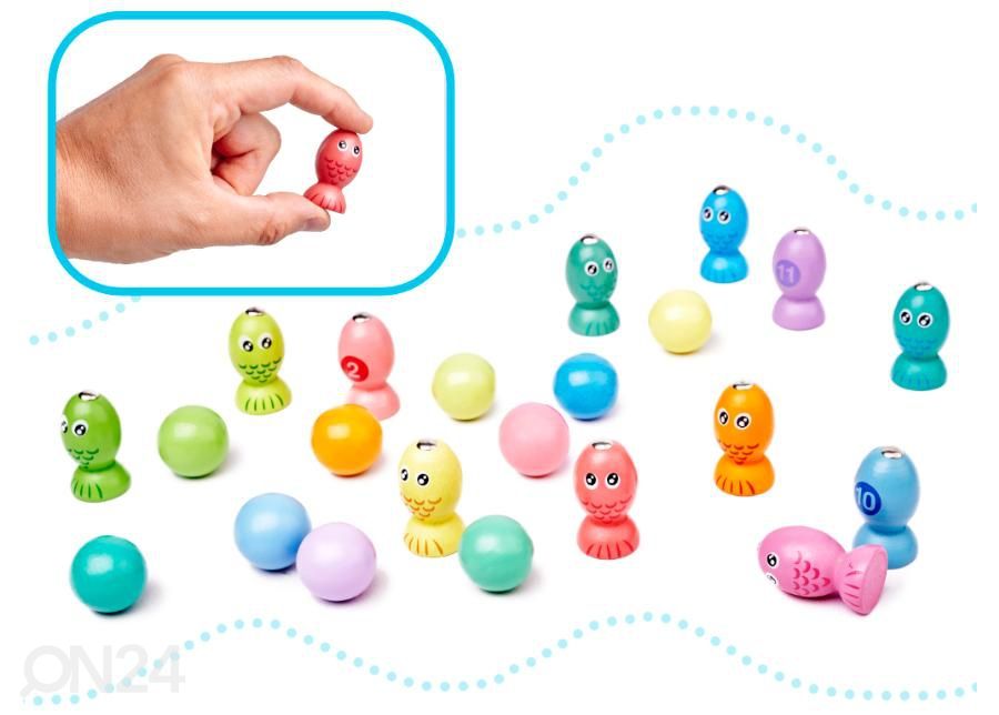 Mäng Montessori Kalapüük suurendatud