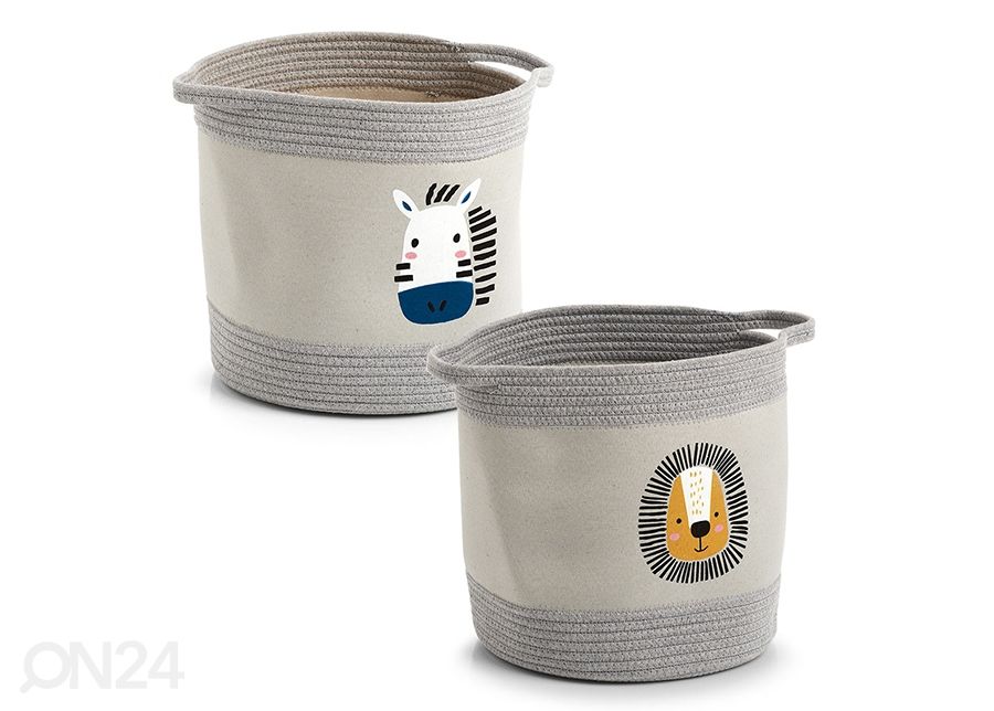 Mänguasjakorv Zebra suurendatud