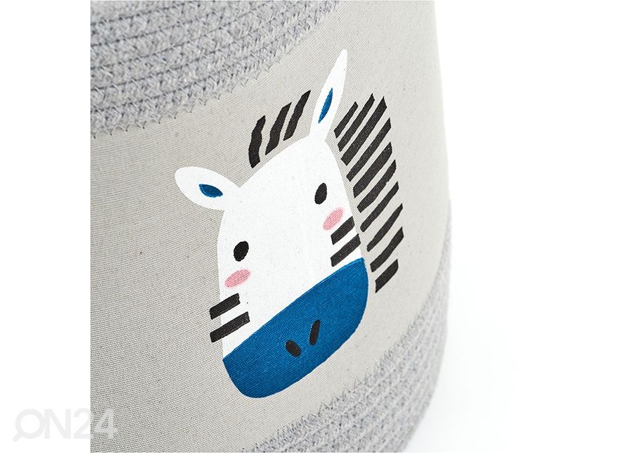 Mänguasjakorv Zebra suurendatud