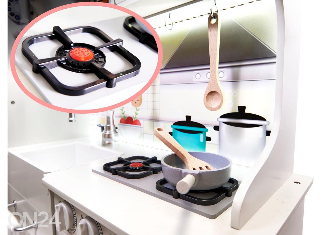 Mänguköök koos tarvikutega suurendatud