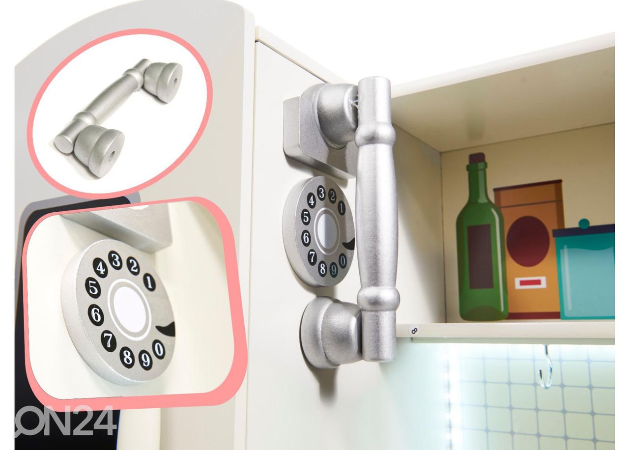 Mänguköök koos tarvikutega suurendatud