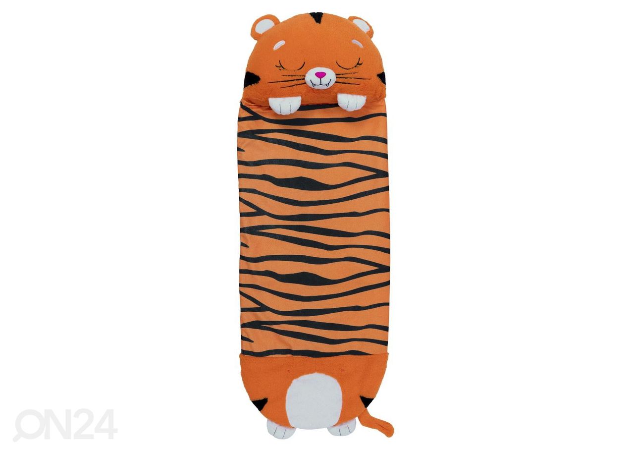 Mängupadi / Magamiskott HAPPY NAPPERS Tiiger 137 cm suurendatud
