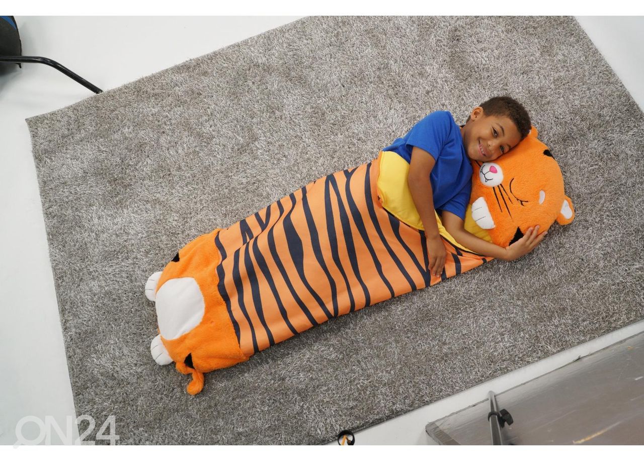 Mängupadi / Magamiskott HAPPY NAPPERS Tiiger 137 cm suurendatud
