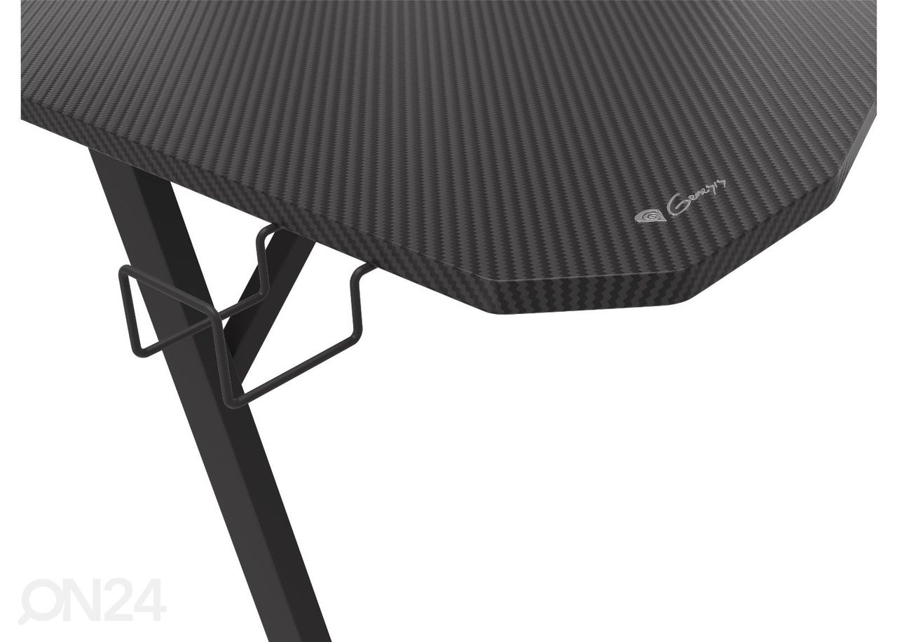 Mängurilaud Genesis Holm 510 RGB, must suurendatud