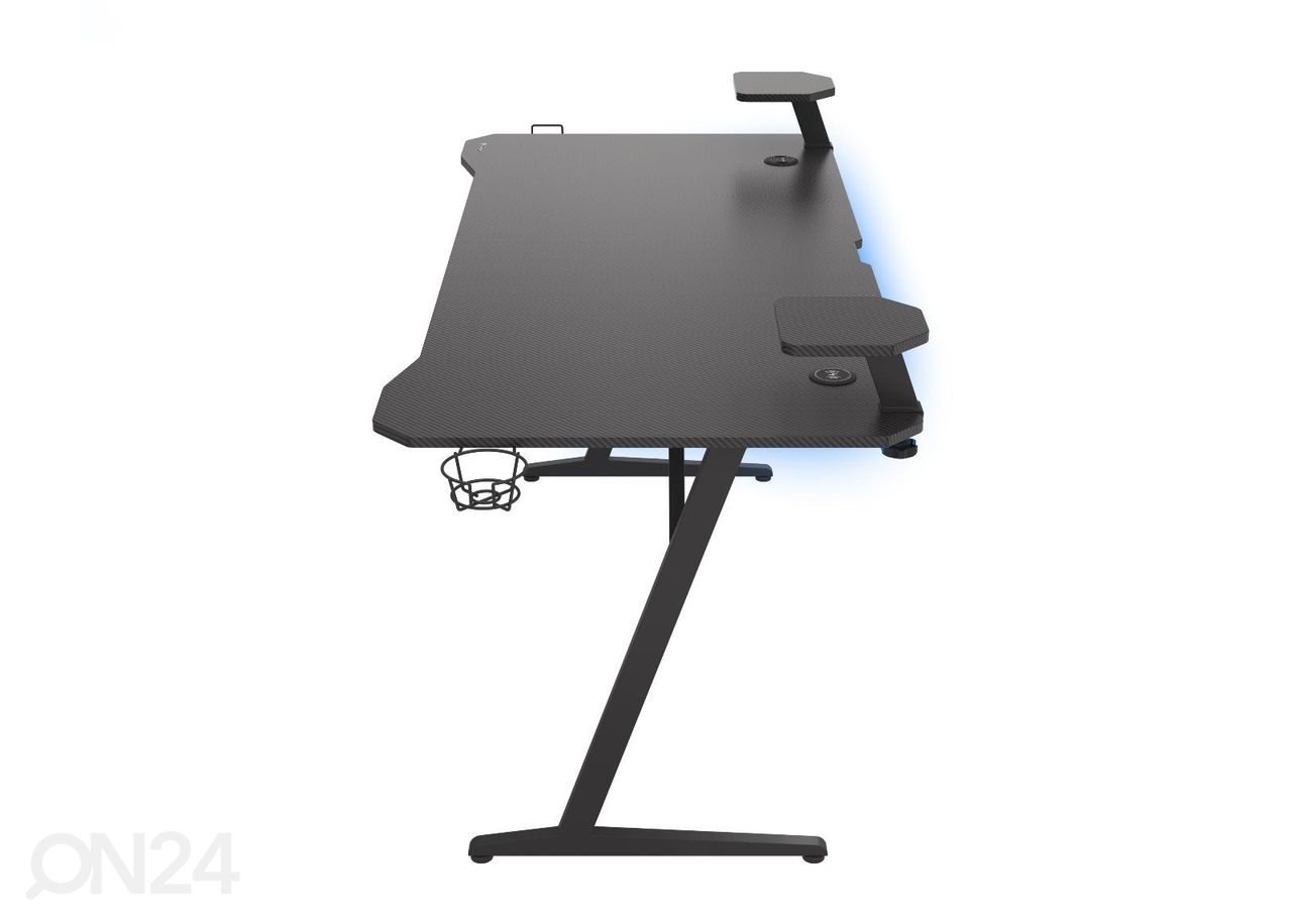 Mängurilaud Genesis Holm 510 RGB, must suurendatud