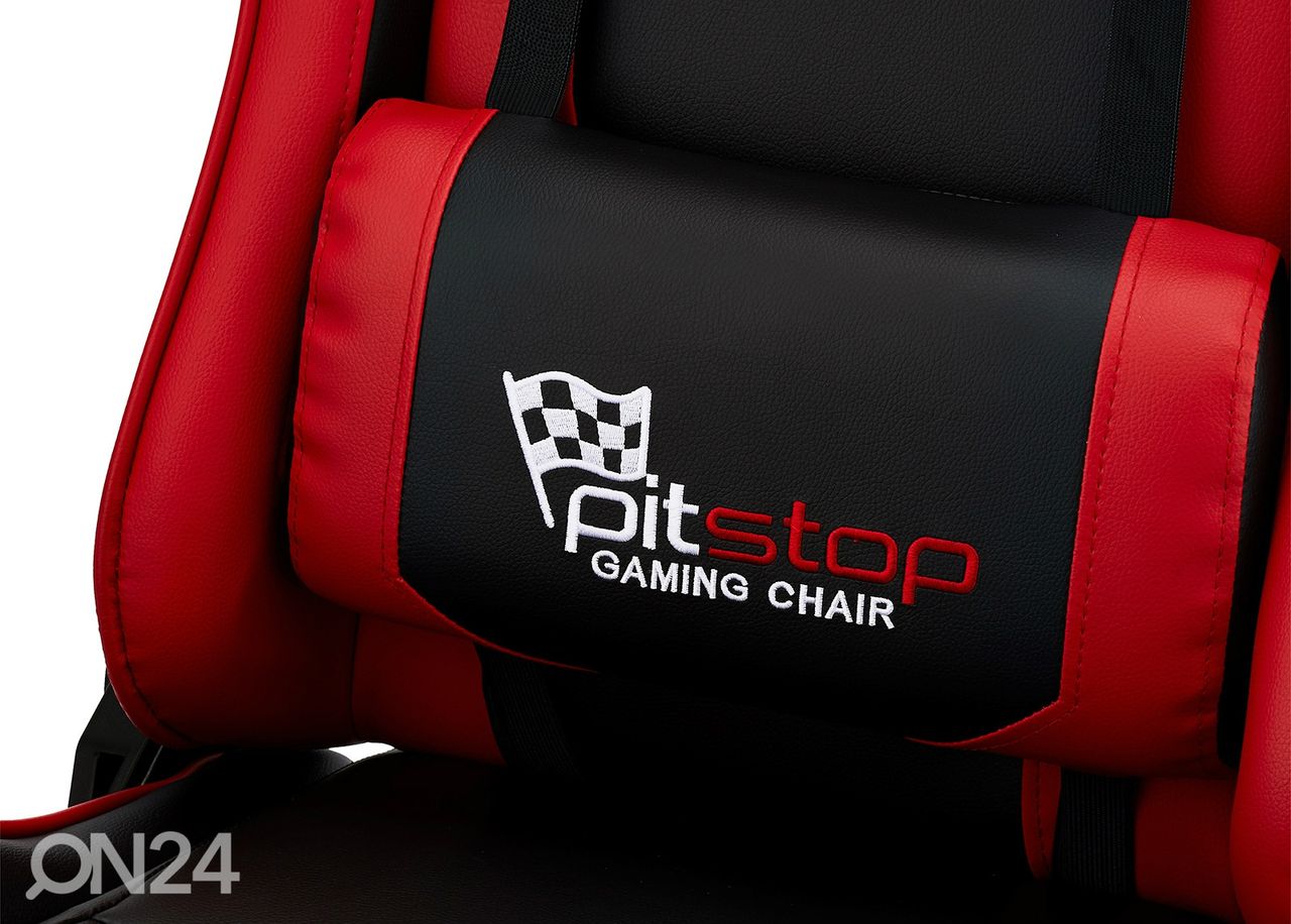 Mänguritool Gaming, punane/must suurendatud