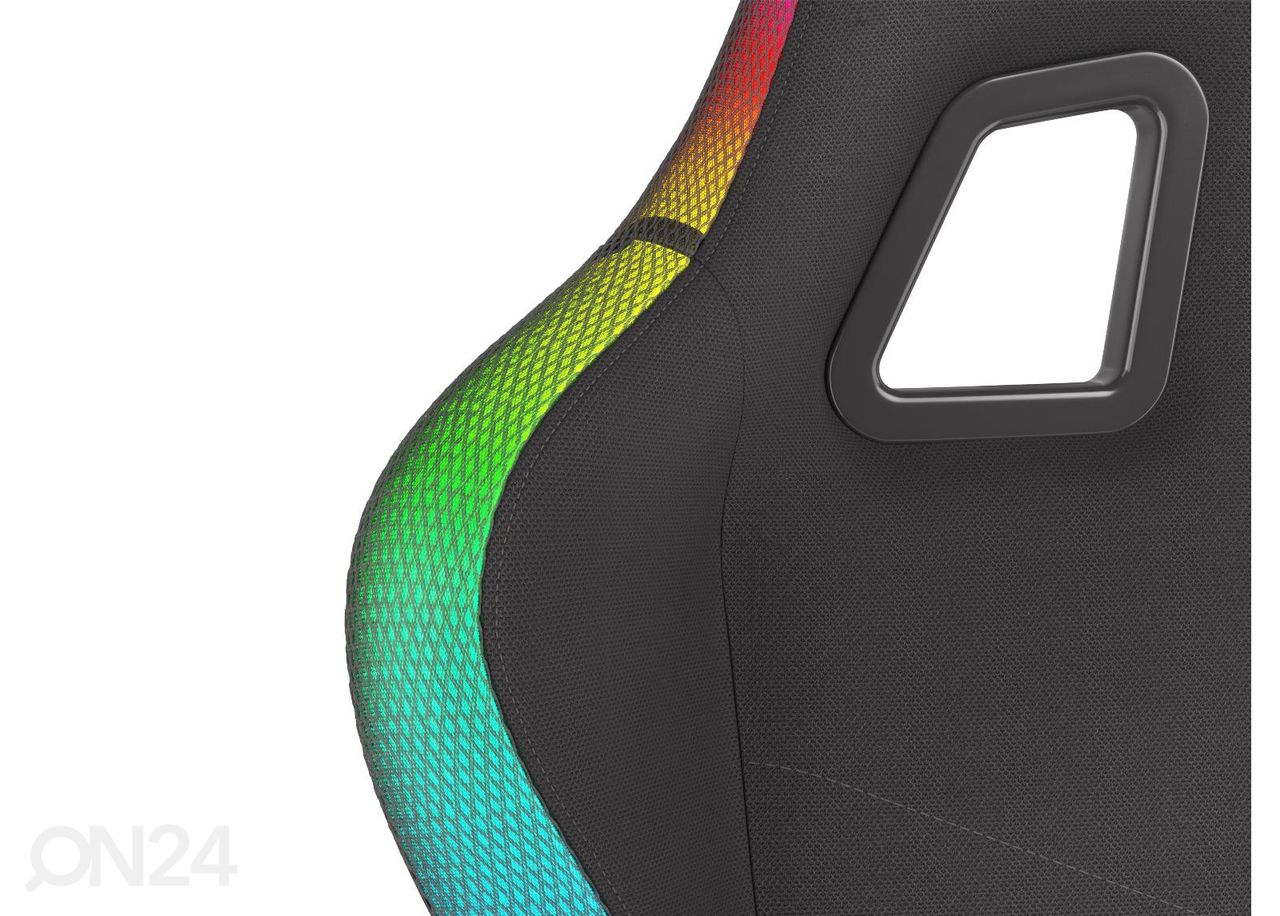 Mänguritool Genesis Trit 500 RGB, must suurendatud
