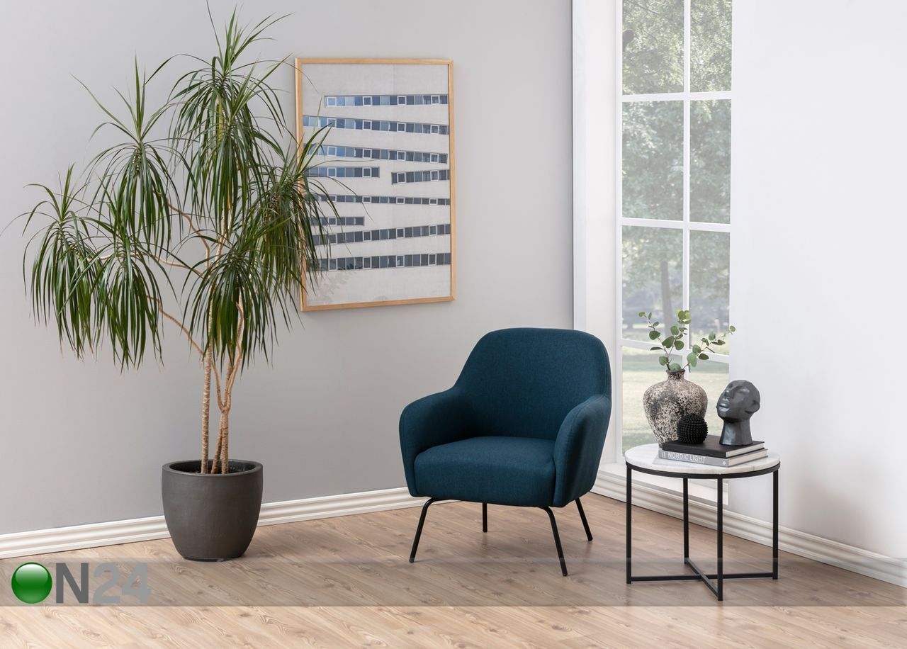 Marmorplaadiga abilaud Cross Ø 55 cm suurendatud