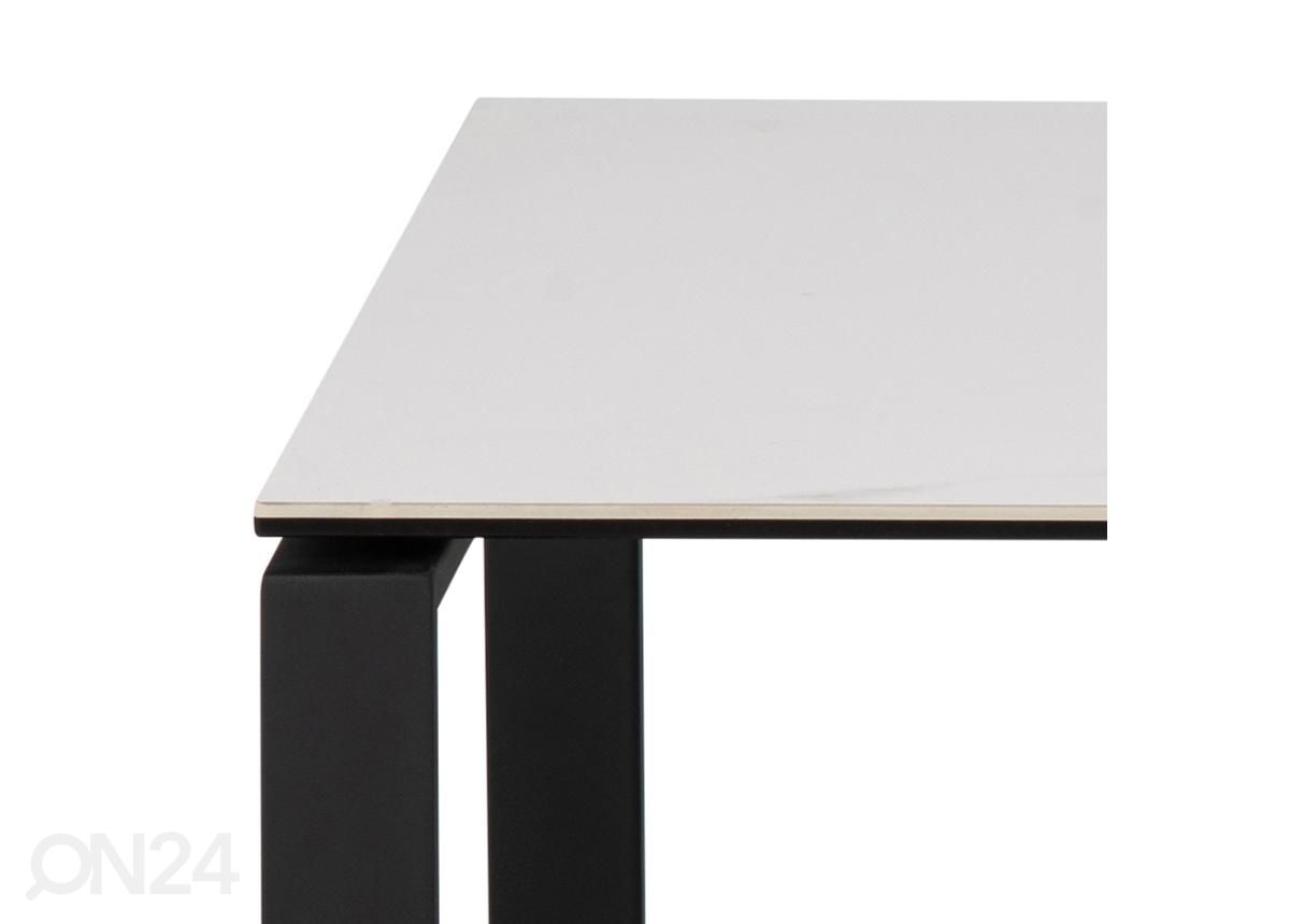 Marmorplaadiga diivanilaud Sevilla 115x69 cm suurendatud