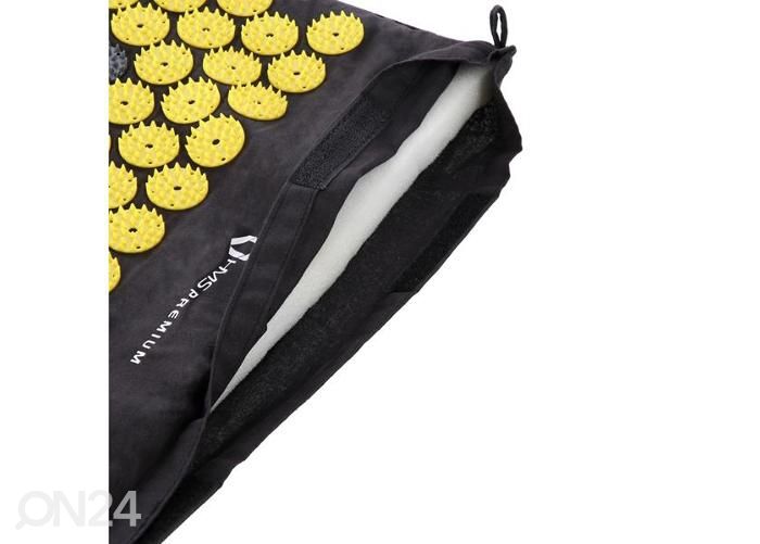Massaažimatt / ogamatt ja padi HMS Premium AKM04 must suurendatud