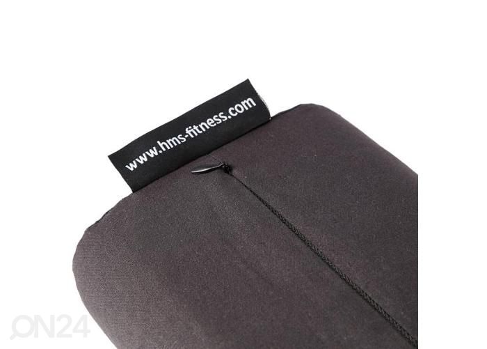 Massaažimatt / ogamatt ja padi HMS Premium AKM04 must suurendatud