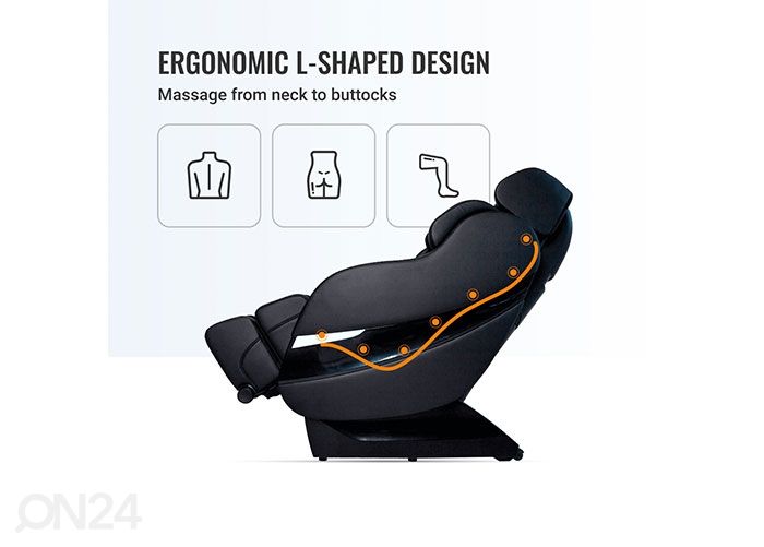 Massaažitool GESS Rolfing GESS-792 must suurendatud