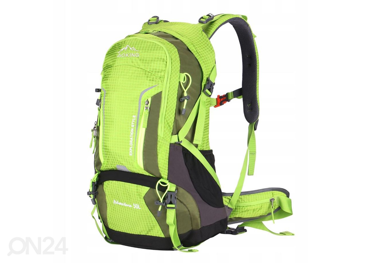 Matkaseljakott Aoking Green 50 L suurendatud