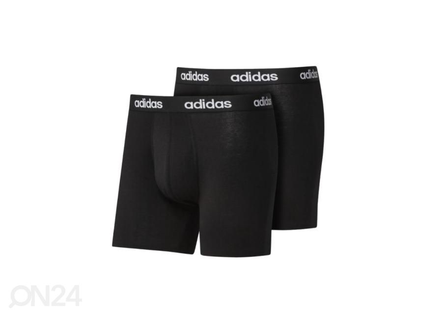 Meeste aluspüksid Adidas Linear Brief Boxer 2-pakk suurendatud
