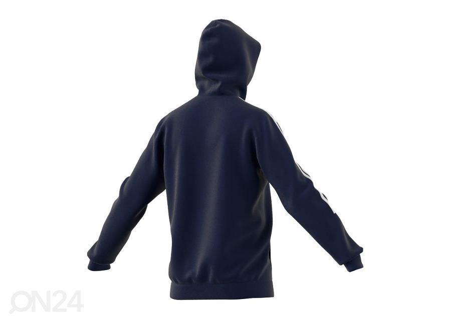 Meeste dressipluus Adidas Essentials Fleece 3 Stripes suurendatud
