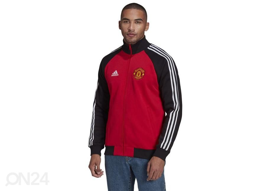 Meeste dressipluus Adidas Manchester United Anthem Jacket suurus XXL suurendatud